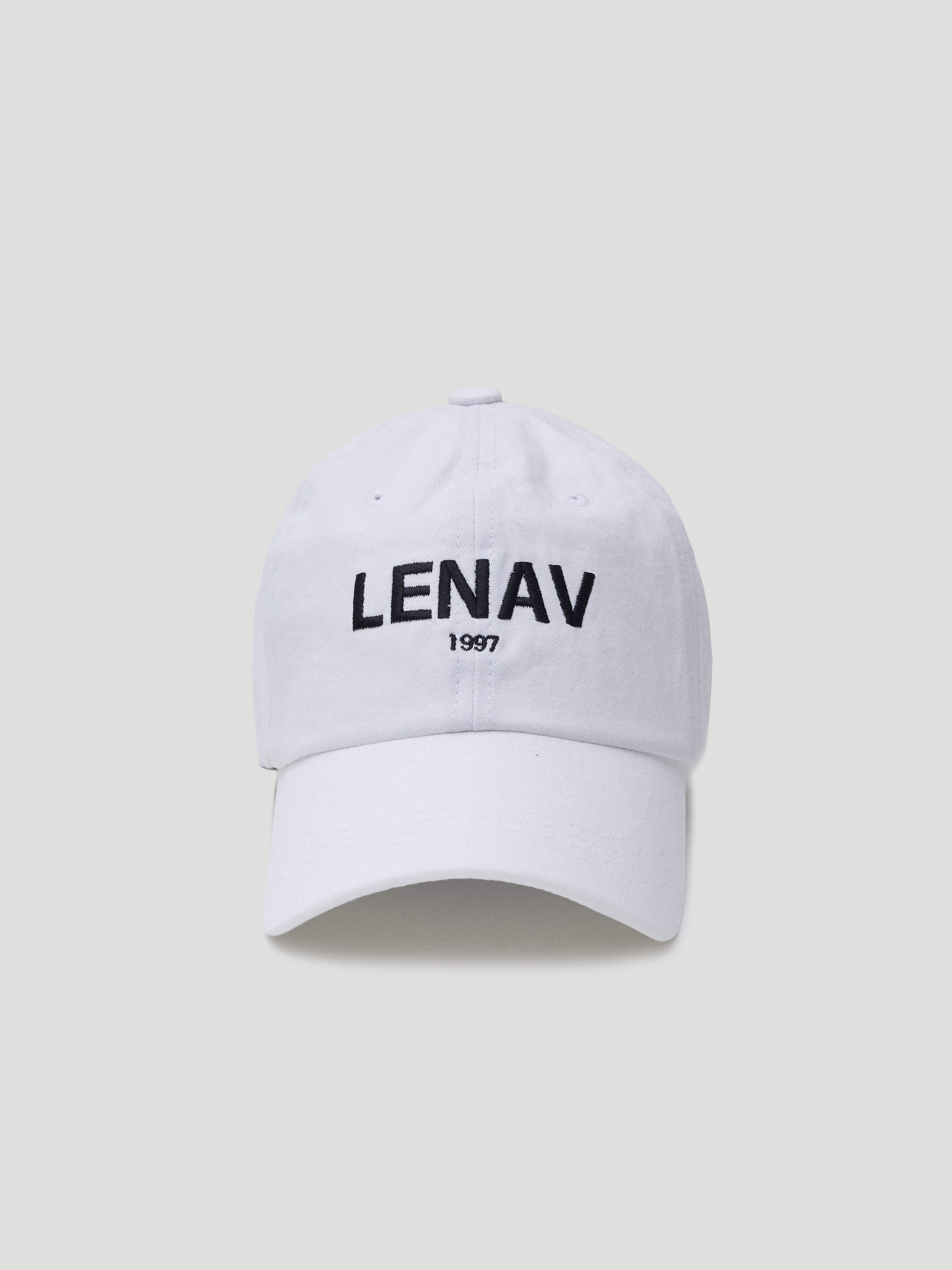 LENAV White Ball Cap (화이트)